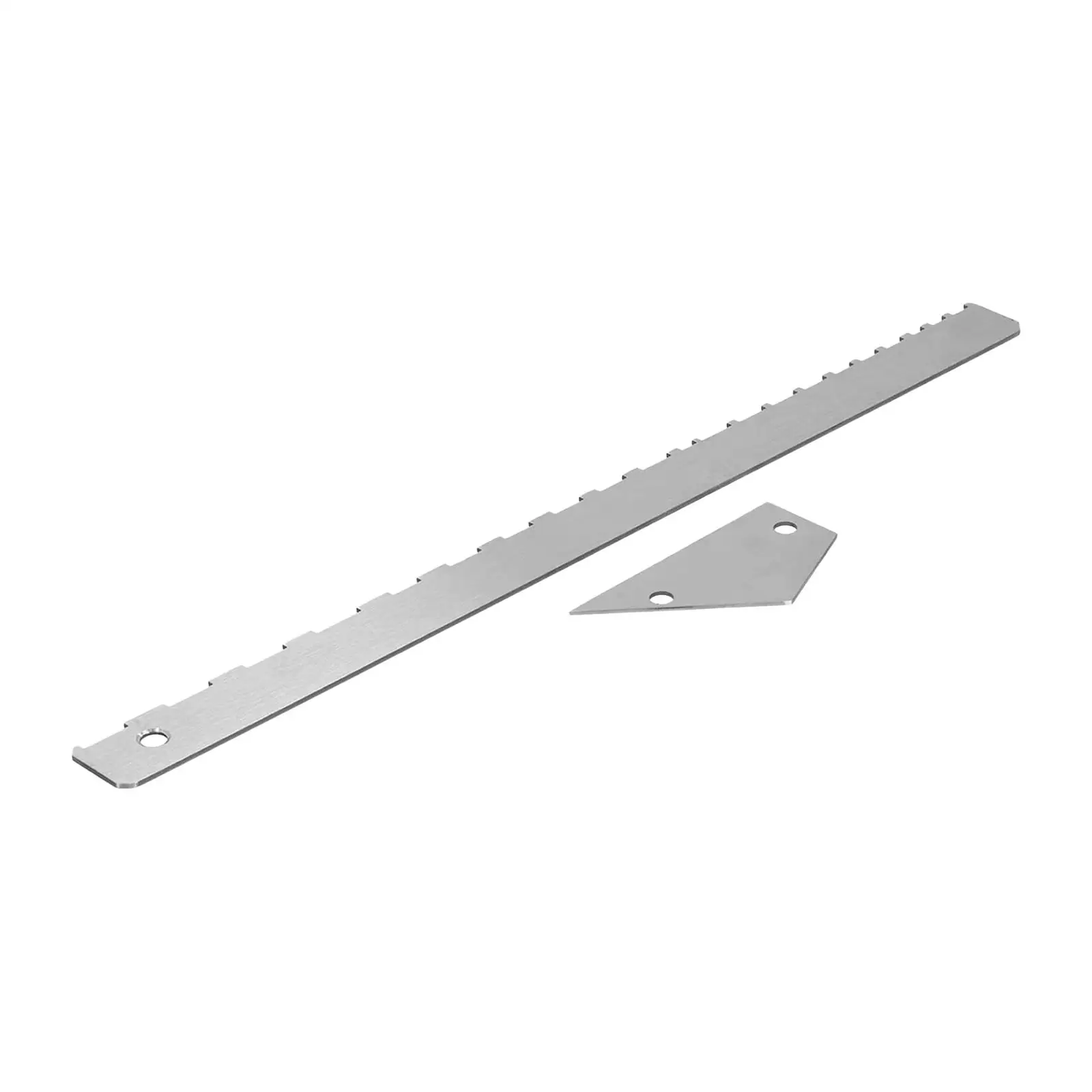 Professional Guitar Neck Notched Straight Edge Measuring Ruler for Luthier Tools Electric Guitar