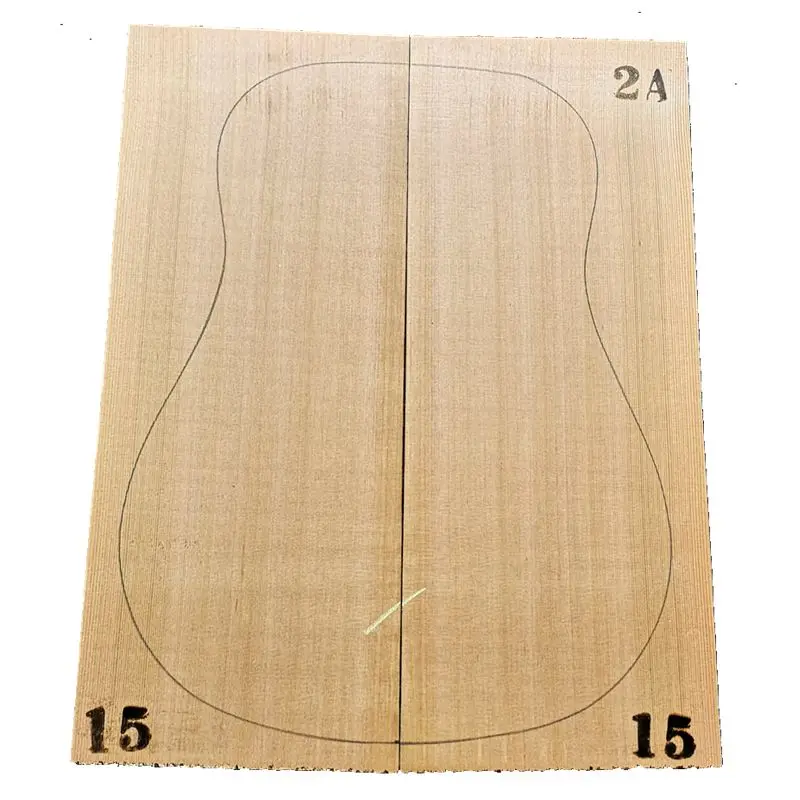 AA Grade Red Cedar Solid w Guitar Top 41 Inch DIY  Guitar Panel Handmade Guitars Making Material 4.5*220*550mm(2pcs)