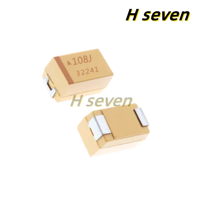 

5pcs 2917 SMD Tantalum Capacitor 7343 E Type 6.3V 1000UF ±20% TAJE108M006RNJ 108J