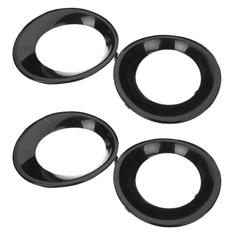 

A48P-4PCS Lamp Hood Primed Black Fog Light Lamp Trim Driving Light Cover For-BMW X3 E83 LCI 2007-2010