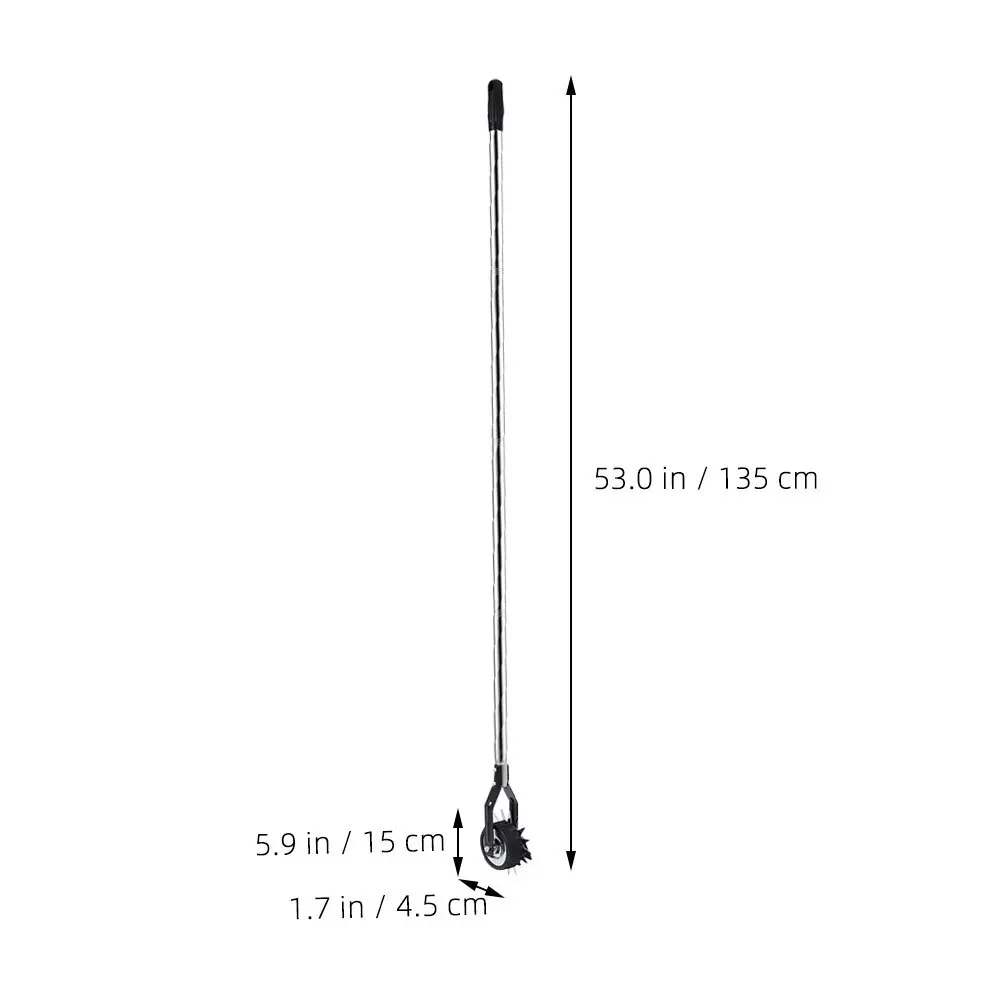 1Set Rad Rotary Rasen Edger Manuelle Metall Garten Trimmer Erweiterte Griff Einfache Bedienung Tragbare Rasen Trimmen Edger Unkraut