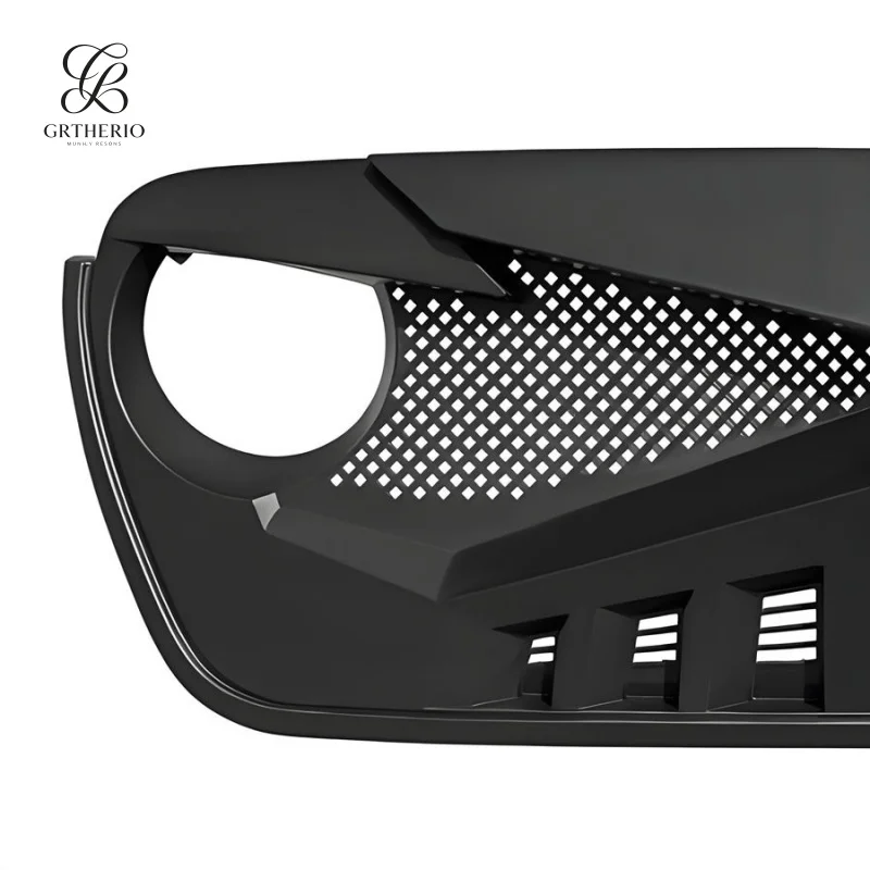 Car suitable for Jeep 18-23 Knight mid-grid modification JL Wrangler front grille