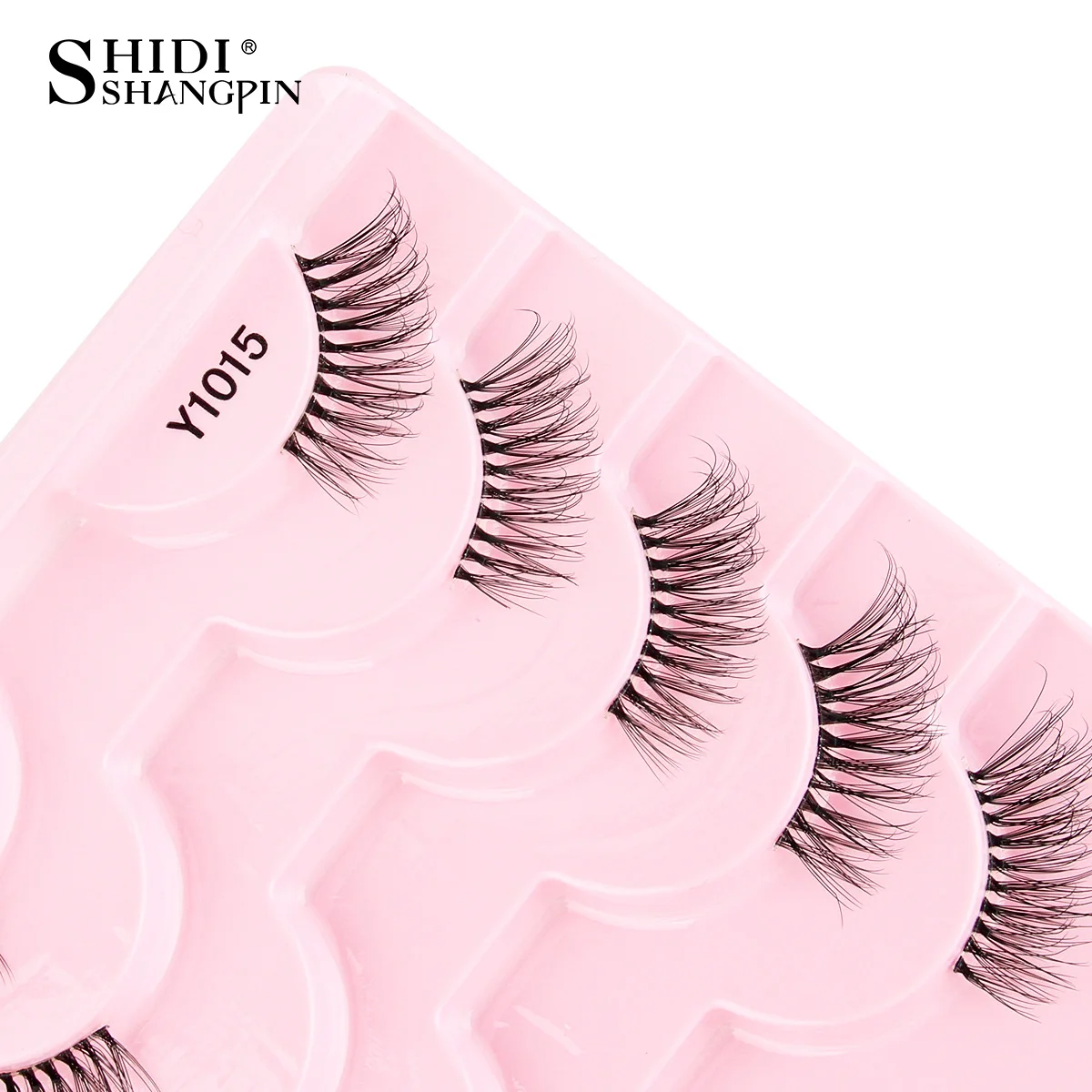 Neue Halbe Wimpern Falsche Wimpern 5/10 Paar 3D Nerz-Wimpern Natürliche Wimpernverlängerung Katzenaugen-Wimpern Make-up Faux Cils Fox Lash – Detail 30