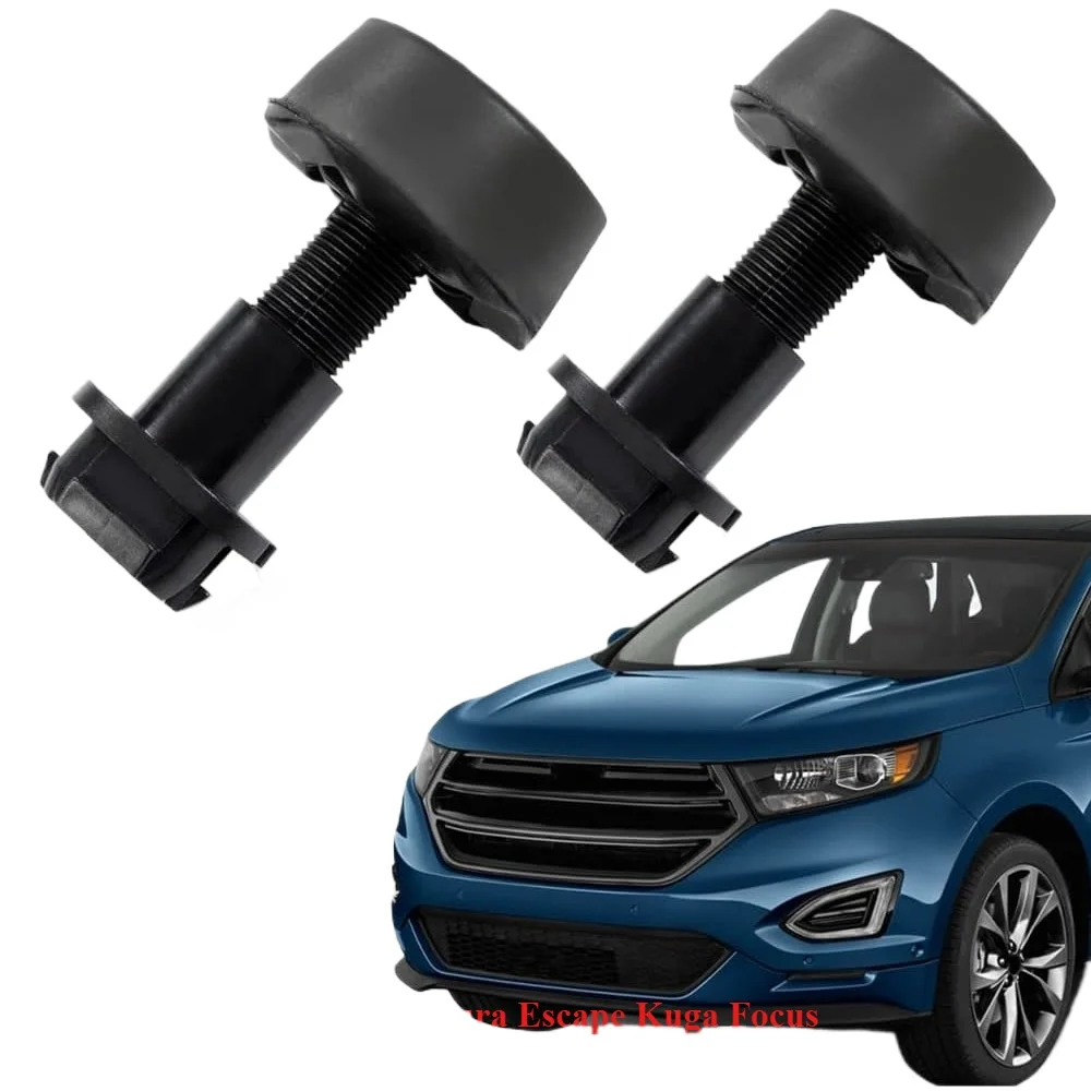 

2PCS CV6Z16758A Hood Stop Cushion Rubber Bumper For Ford C-Max Edge Endura Escape Kuga Focus Transit Connect Lincoln MKC