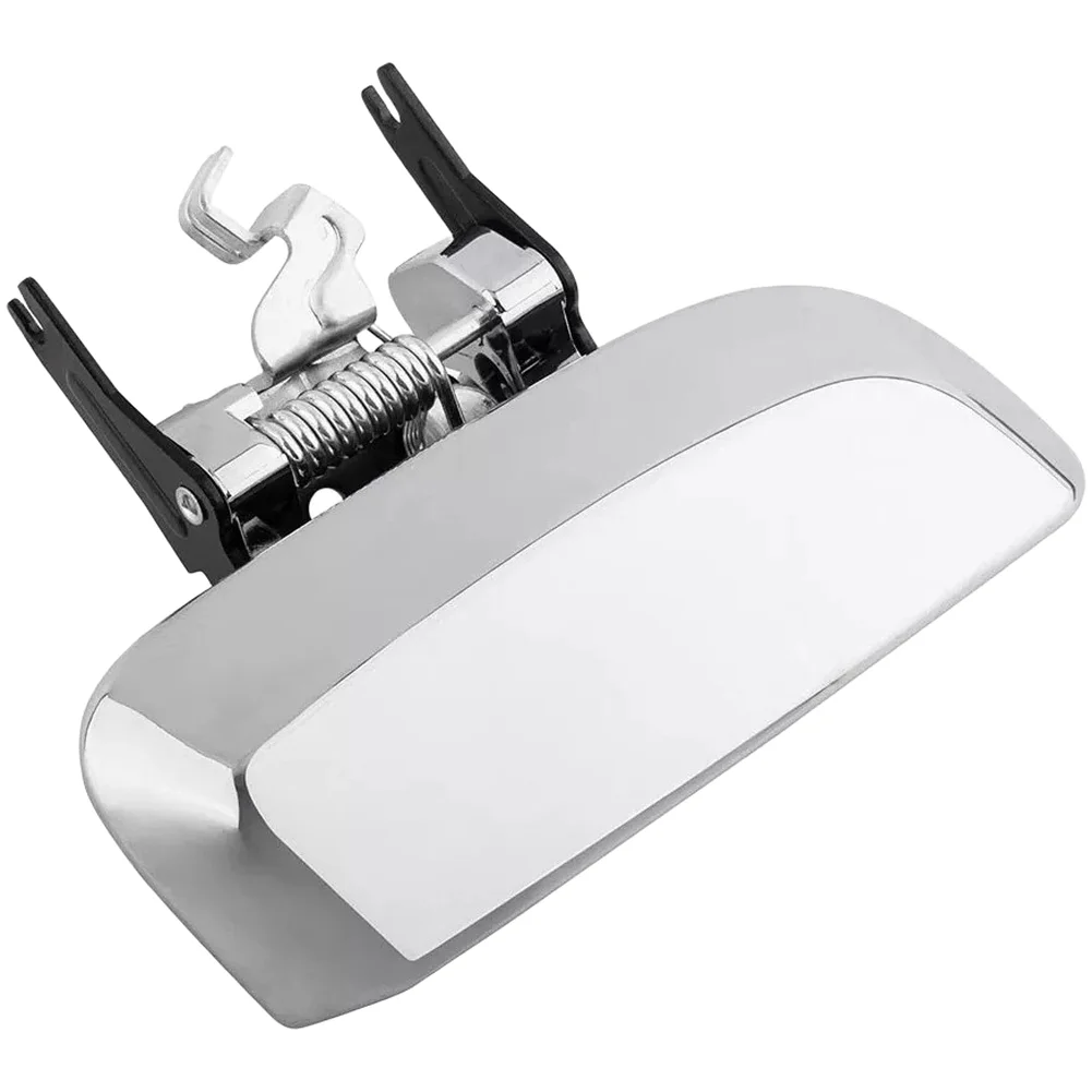 

Rear Left and Right Outside Door Handle 82607-EA502 Compatible with For Nissan Pathfinder 2005-2012 Aluminum Alloy Chrome Finish