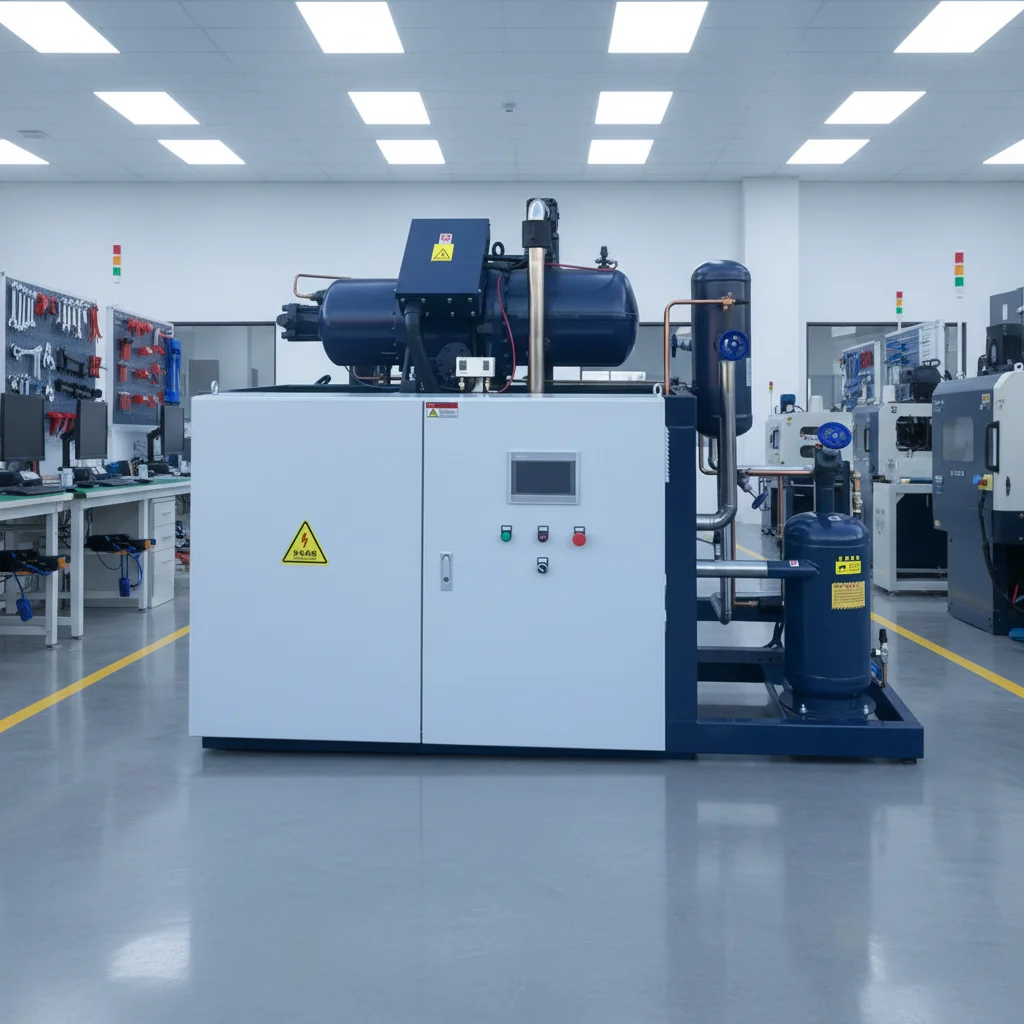 Industrial Customized HP Walk in Cooler Freezer Storage Heat Exchange air Cooling System Evaporative Screw Condensing Unit