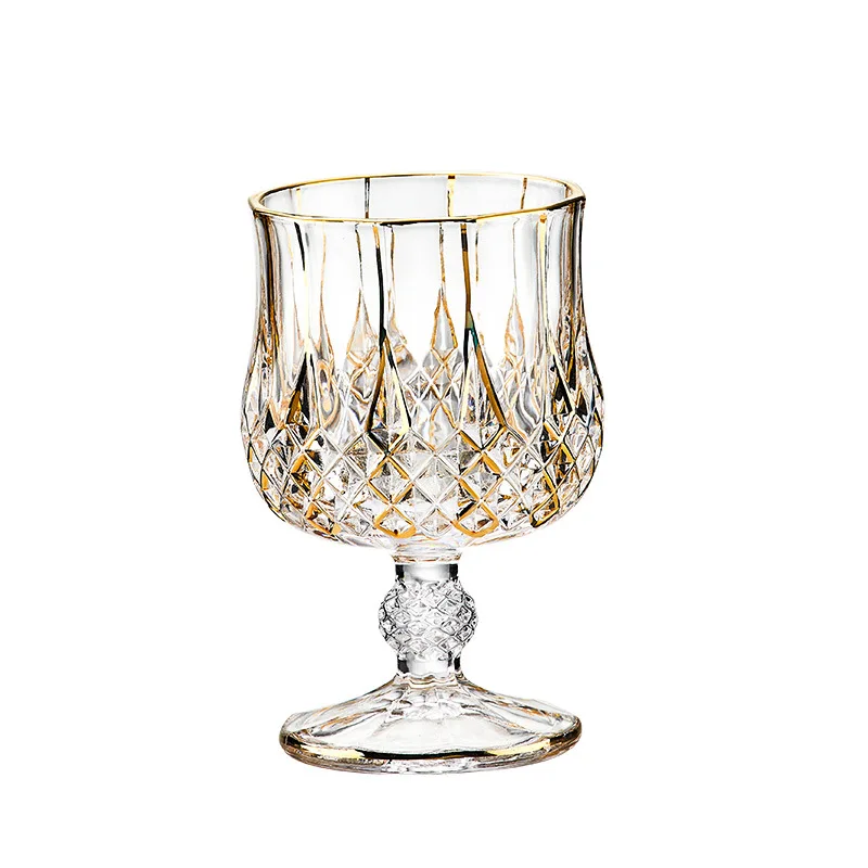 

European classical crystal glass bottle foreign wine cup household sub whiskey glass set spirits cup wine set
