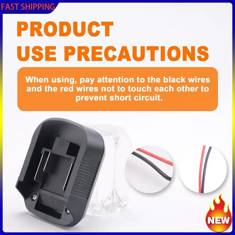 

Especial 4Pc Battery Adapter For 18V Lithium Battery Power Tool Connector Adapter Dock Holder For Power Tool BL1830 BL184