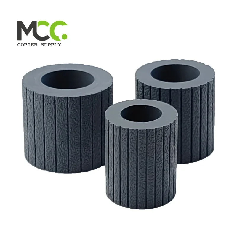 

5X Paper Feed Pickup Roller Tire Kit For Ricoh Aficio 2051 2060 2075 MP 7500 7502 8001 9002 Rubber Grey High Quality