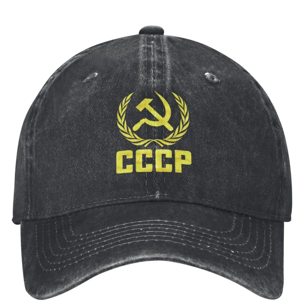 Cccp-Gorra De Béisbol Lavada Con Martillo Y Hoz, Bandera Soviética Rusa De La URSS, Sombreros Para Papá, Hombres Y Adultos, Vise