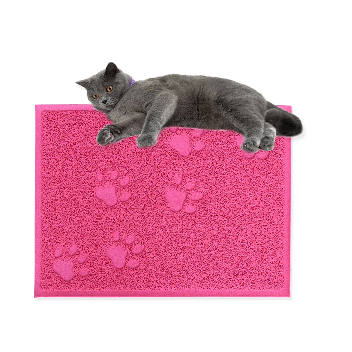 

30 Litter Mat for Tray Washable Liners Indoor Area Rug Mats Pet Cleaning Carpet The