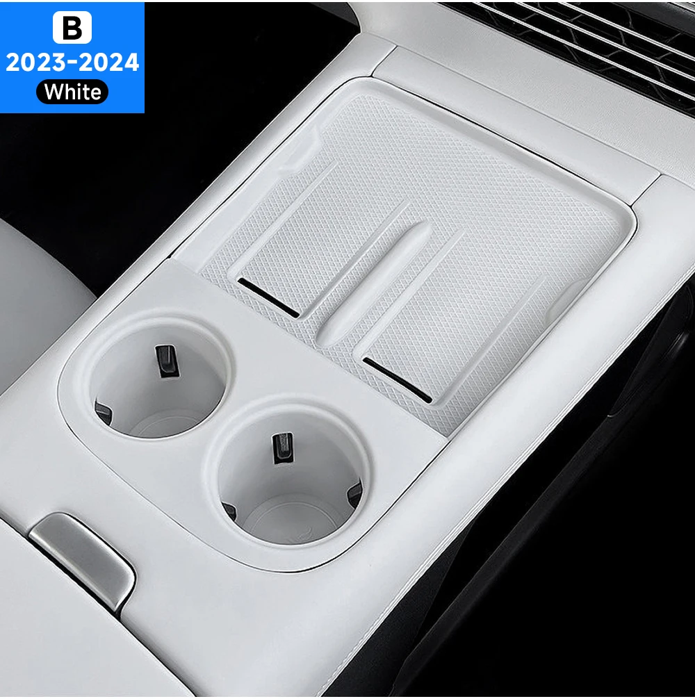 Für Xpeng G6 2023 2024 2025 2026 Auto Kabelloses Lade-Silikonpad Mittelkonsole Getränkehalter-Schutzmatte Schutz-Innenausstattung – Detail 18