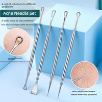 Black Dot Pimple Blackhead Remover Tool Needles For Squeezing Acne Tools Spoon For Face Cleaning Comedone Extractor Pore Cl X9S5