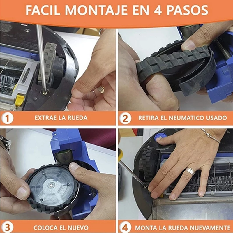 Für irobot roomba Serie Staubsauger Hauptseiten bürsten Filter Ersatzteil satz