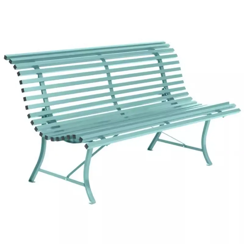 

Color wrought iron outdoor park courtyard terrace long leisure chair B & B hotel coffee milk tea shop rest chair