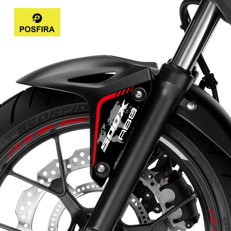POSFIRA Motorcycle Front Fender Sticker Vinyl Decals for Honda CB500X CB 500X 500 X 2013 2014 2015 2016 2017 2018 Accessories