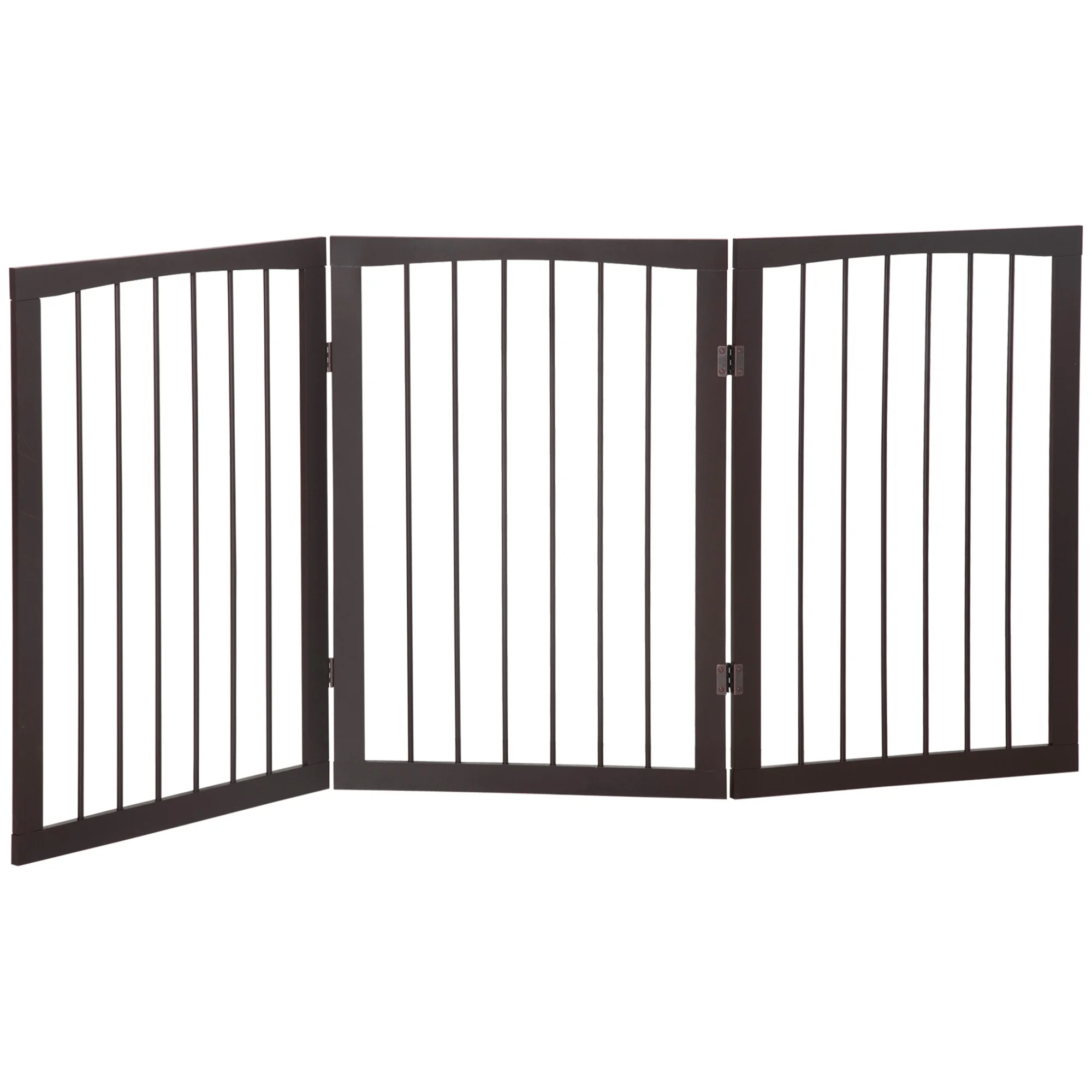 PawHut Barrière modulable pliable barrière de sécurité 160L x 76H cm MDF