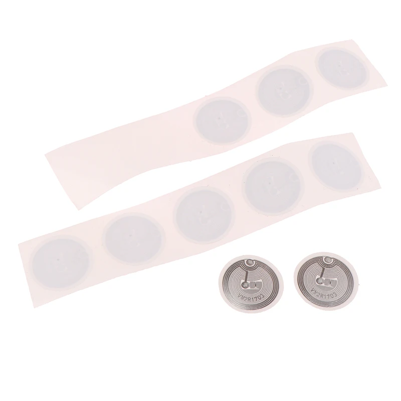 10Pcs UID Block 0 Changeable Re-Writtable Round Dia25mm Sticker 13.56MHZ NFC Copy Clone Label