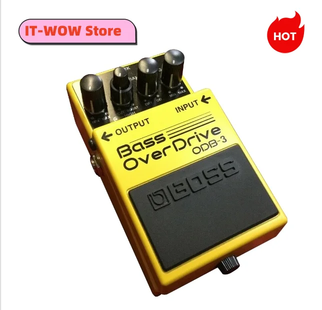 

BOSS Guitar Chorus Effects Pedal, yellow bass ODB-3 Overdrive Guitar Effect Pedal