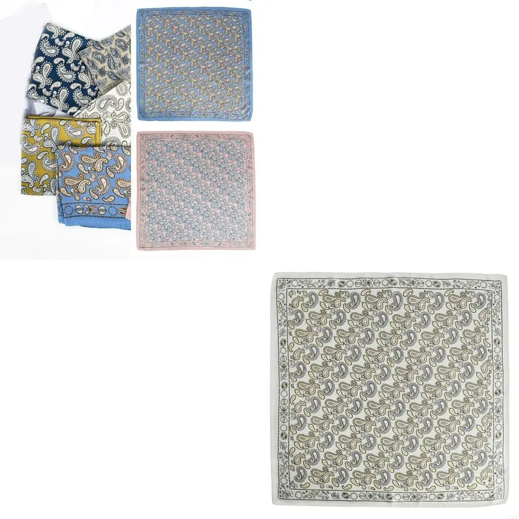 

Шелк Silk Like Headscarf Spring Sheck Scarf Элегантный бандана винтажный цветочный шейный hecerchief y166