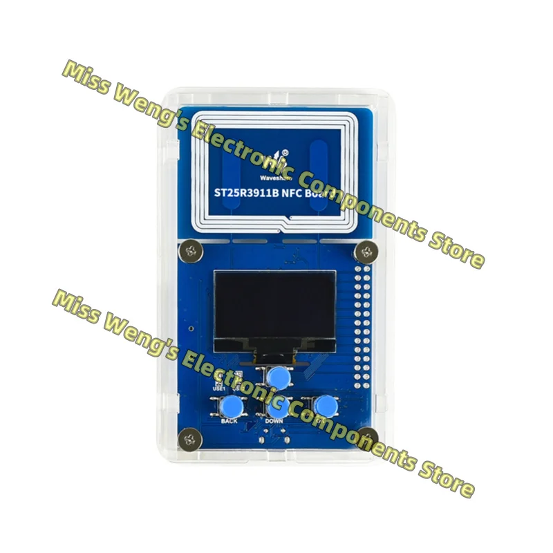ST25R3911B Коммуникационный модуль платы NFC Комплект считывателя NFC с экраном 1,3OLED