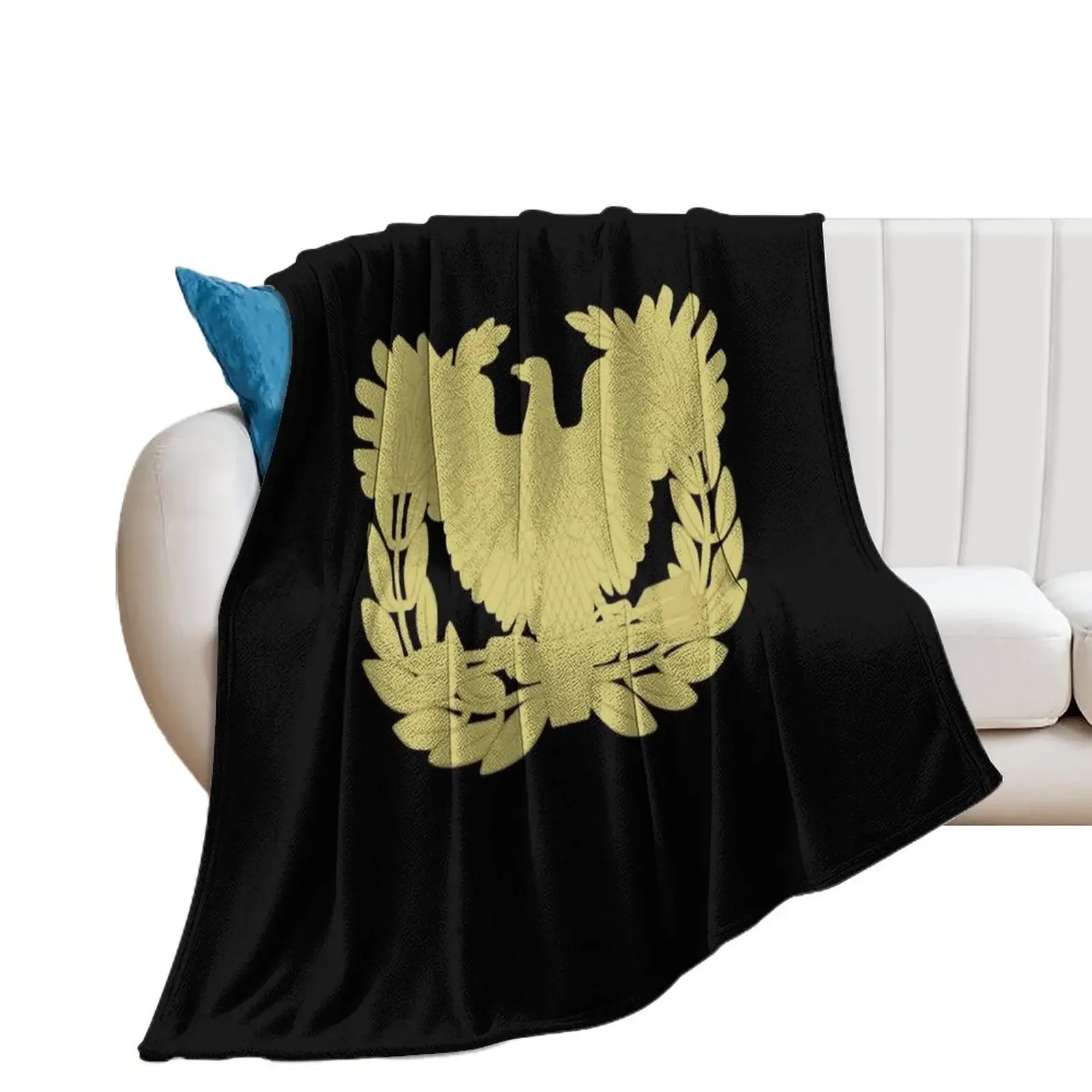 Warrant Officer Throw Blanket Personalized Gift christmas gifts Blankets