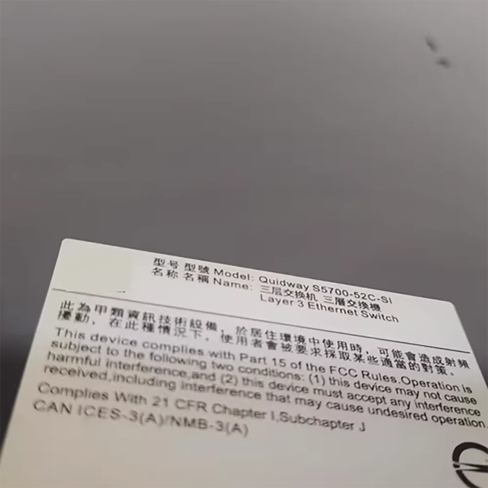 لهواوي Quidway S5700-52C-SI 48 منفذ كامل جيجابت طبقة 3 مفتاح إدارة الشبكة