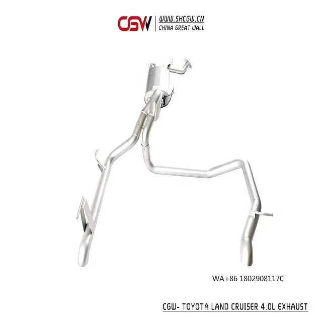 

High Performance Exhaust Stainless Steel Valve Muffler Pipe for 4.0 5.7 Year 2016+