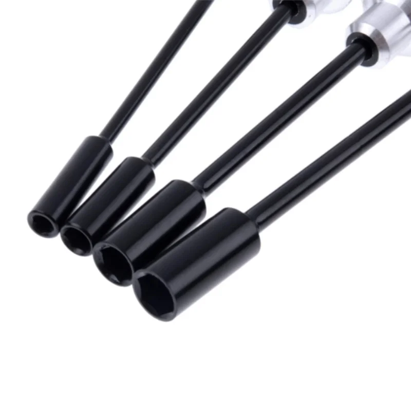 RC Tools Hex Screw Driver Set 4Pcs 4.0mm 5.5mm 7.0mm 8.0mm Hexagon Nut Socket Wrench For FPV Drone Cars Boat Repair Tools