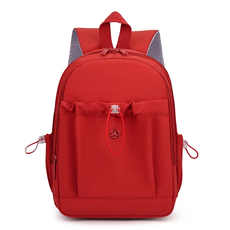 حقيبة مدرسية بسيطة للسفر في الصيف للفتيات حقيبة ظهر ذات سعة كبيرة حقيبة ظهر كاجوال خفيفة الوزن من قماش النايلون حقيبة ظهر صغيرة #5