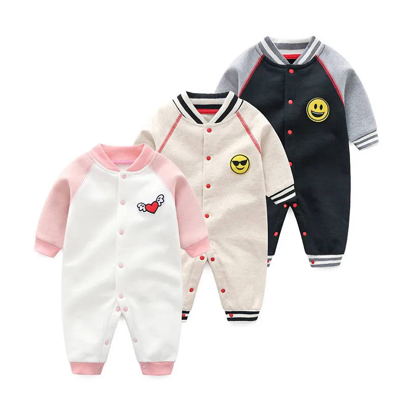 

Spring Baby clothes from 0 to 24 months cotton Long Sleeve One Piece Outfit Toddler Baby boys girls Romper Newborn Jumpsuit