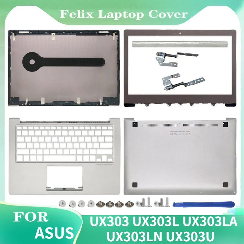 New For ASUS UX303 UX303L UX303LA UX303LN UX303U Laptop LCD Back Cover/Front Bezel/Hinges Cover/Palmrest/Bottom Case No Touch