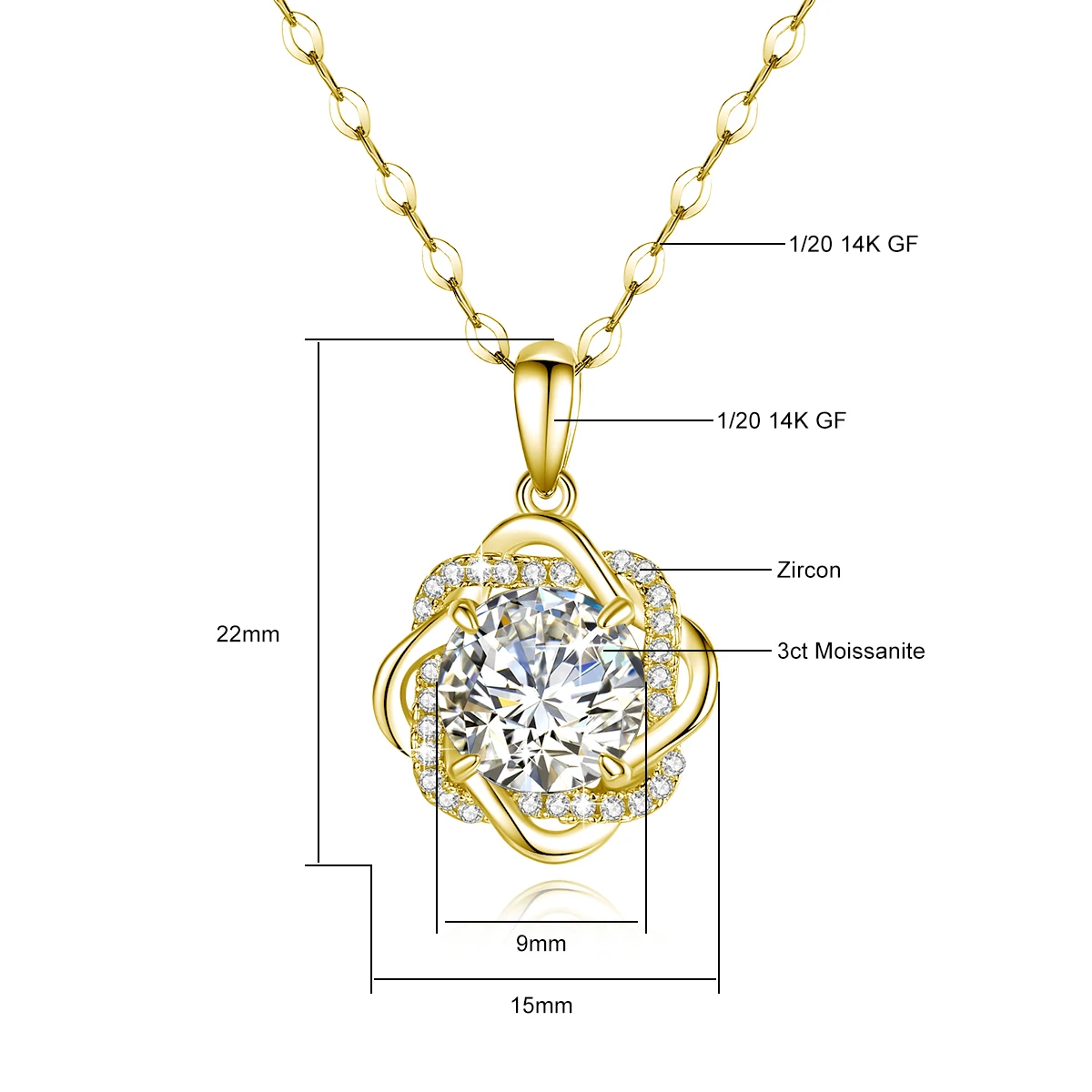 Thumbnail 2 - #2 Trending Gold Necklaces Right Now