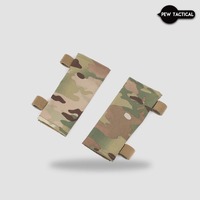PEWTAC 1 Pair AVS Tactical Vest Plate Carrier Shoulder Pads Set Original Elastic Shoulder Straps Cover UA37