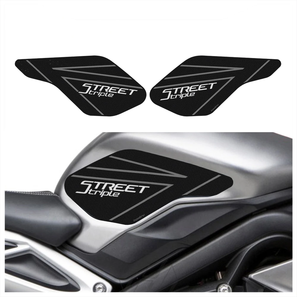 

For Triumph Street Triple 2013-2022 Sticker Motorcycle Accessorie Side Tank Pad Protection Knee Grip Mats