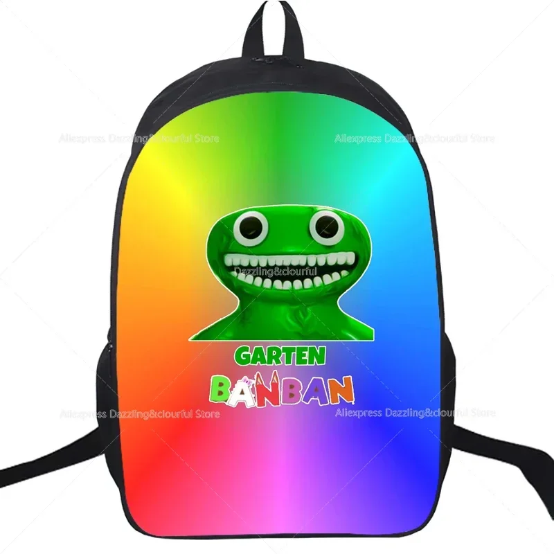 حقيبة ظهر Garten of Banban للمراهقين والأطفال حقائب مدرسية للبنات حقيبة ظهر للكمبيوتر المحمول