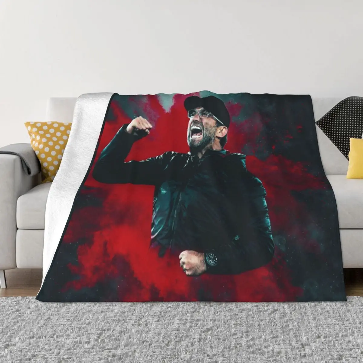 Klopp Throw Blanket sofa bed Single anime Blankets