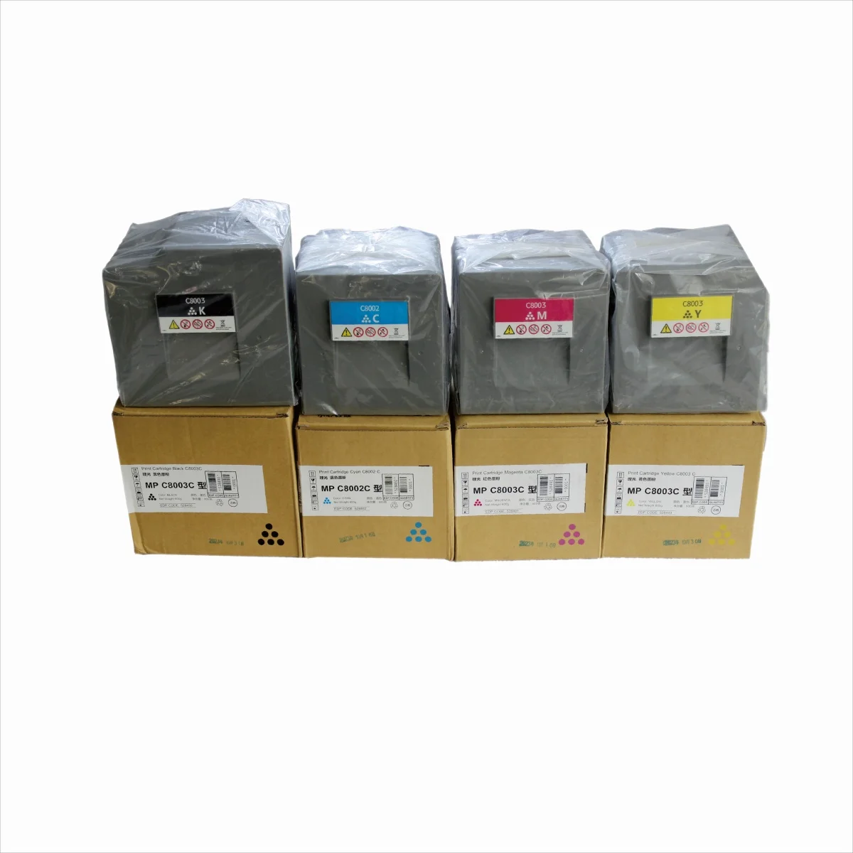 Ricoh Copier MPC8003 Toner C6503 Original Quality Cartridge Y M C K Four-Color Set Available Laser Printer Toner