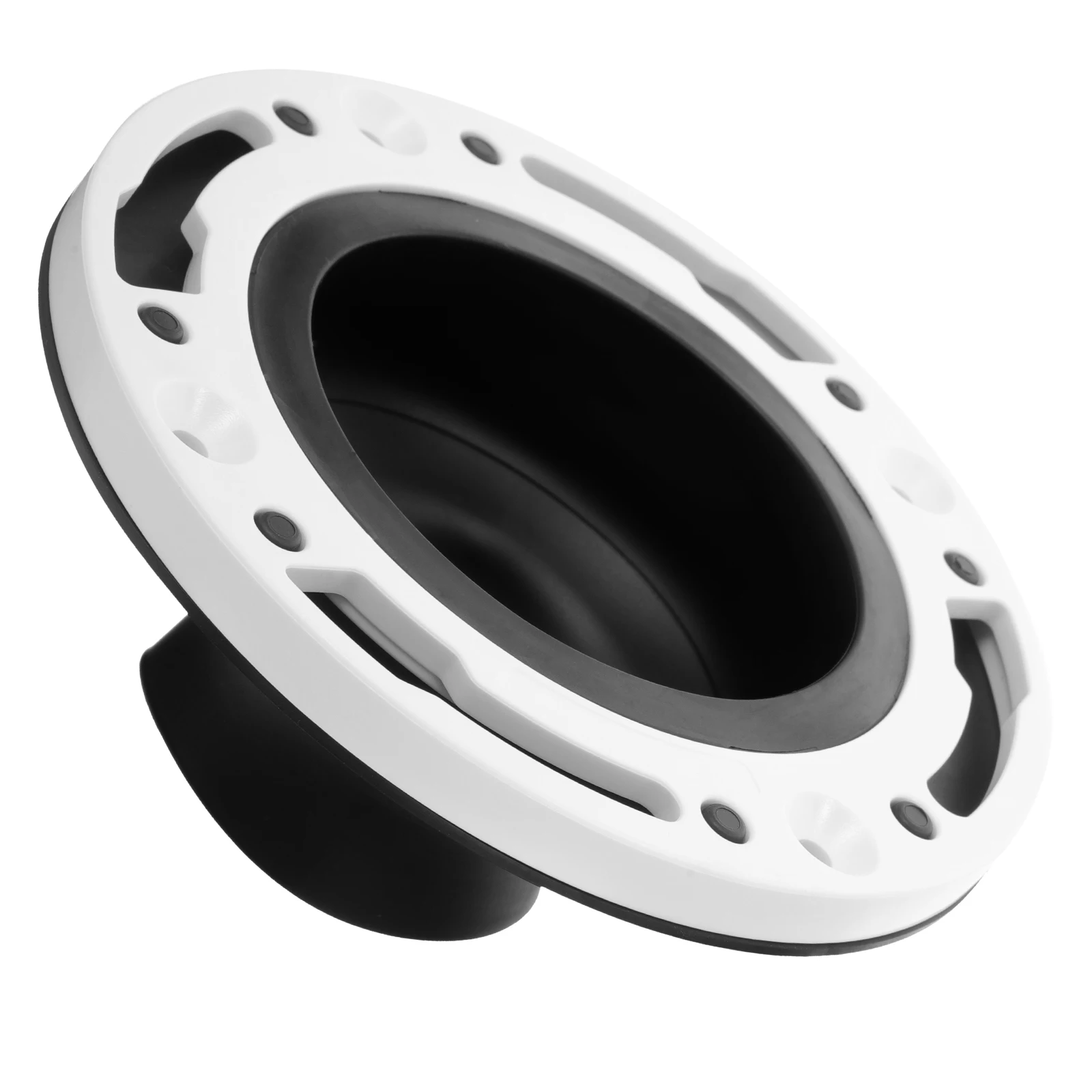 

Toilet Seal 1 Black Flange Repair Kit Fits RV Hardware Replacement Ring Bathroom Toilet Flange Sleek Design Easy Install Modern