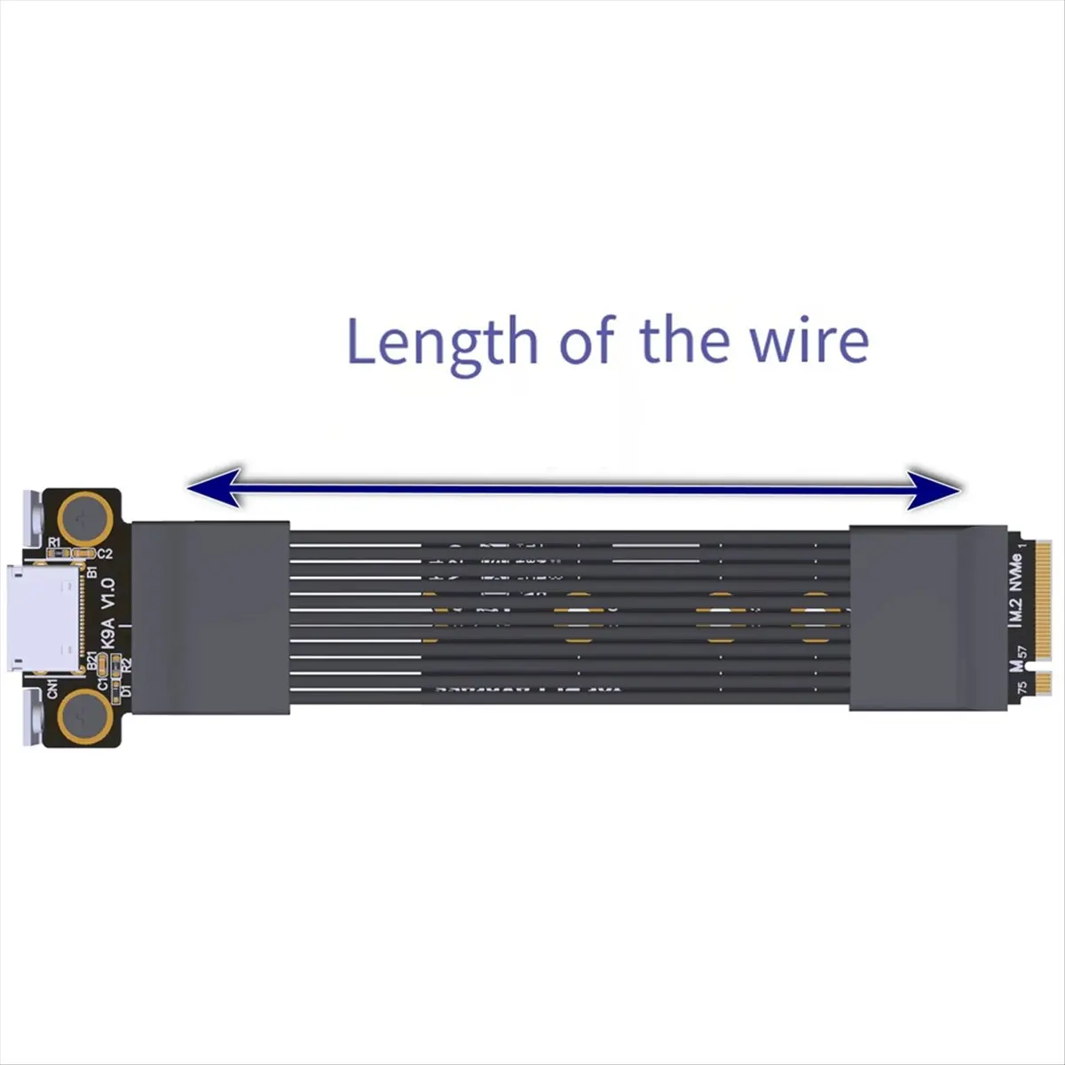 a91p-pcie-40-x4-m2-nvme-to-sff-8611-8612-アダプターコード-oculink-グラフィックカード外部延長ケーブル
