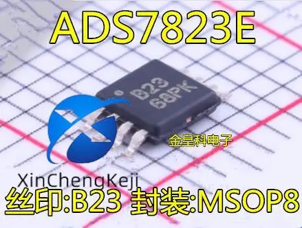 

20pcs original new ADS7823E silk screen B23 MSOP8 A/D converter ADS7823E/250
