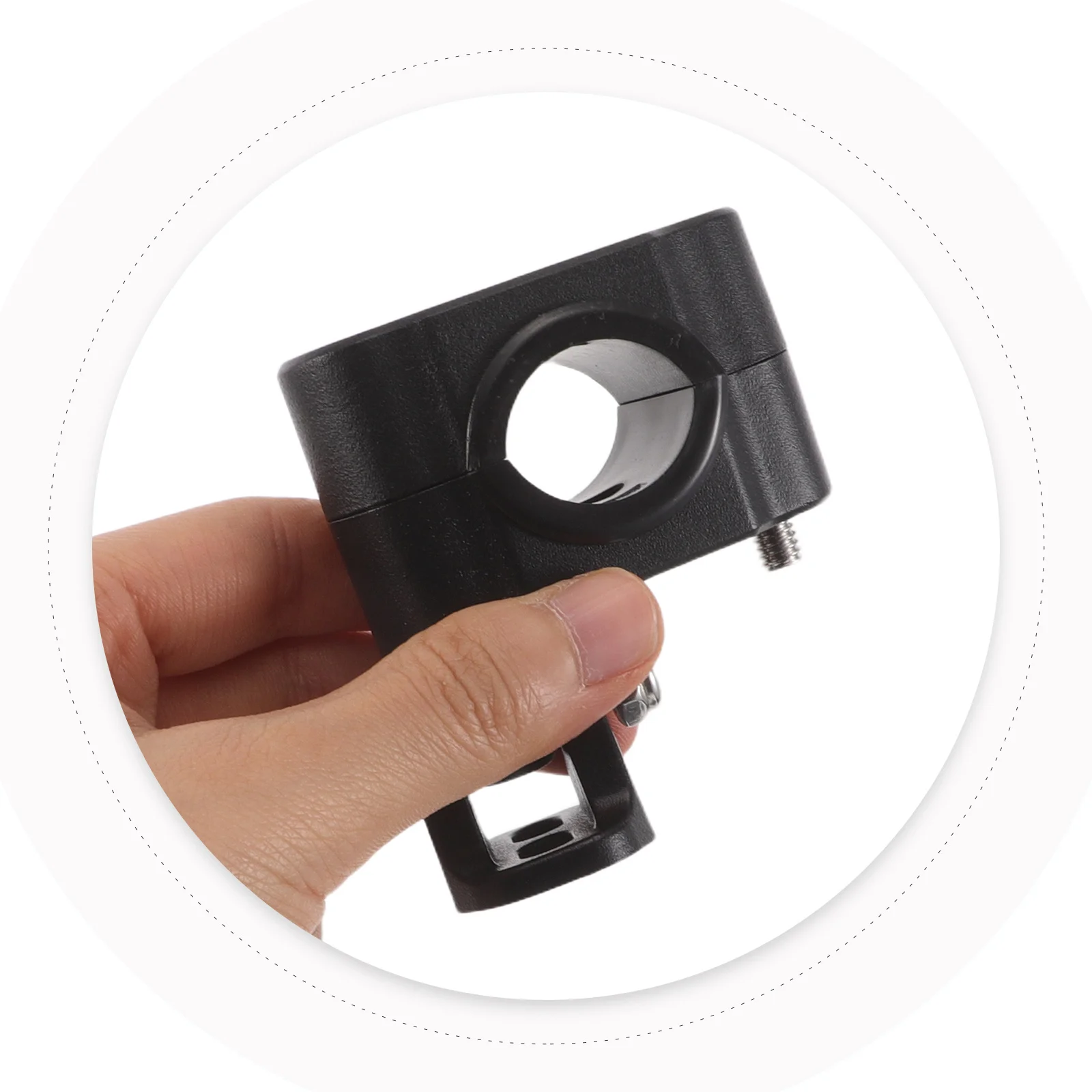 2 قطعة أضواء دراجة نارية العالمي 18-32 مللي متر المقود جبل الدراجة الضباب محول الضوء دائم مساعد حامل مصباح شوكة المصباح #2