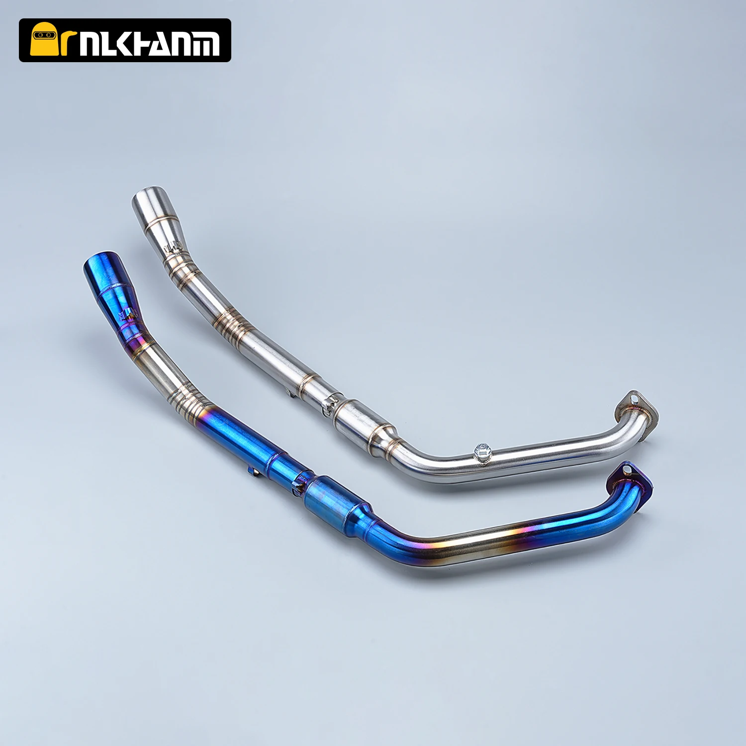 Slip-On For YZF-R125 YZF R15 V3 R125 2018 - 2023 Motorcycle Exhaust Escape Moto Muffler Front Middle Link Pipe