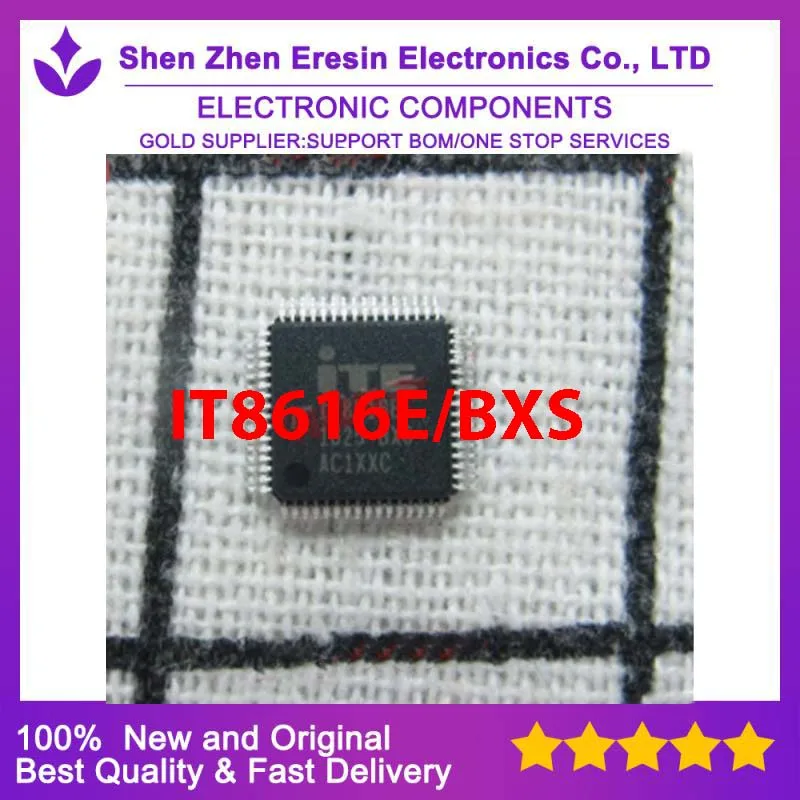 Free shipping  10PCS/LOT    IT8616E/BXS   TQFP64   New and original