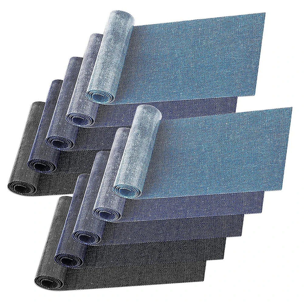 

Hot Sale 2025 Jean Iron On Patches 3.1x20 inch 5 Color Denim Fabric for Clothing Repair & DIY Decoration Inside/Outside Dual Use