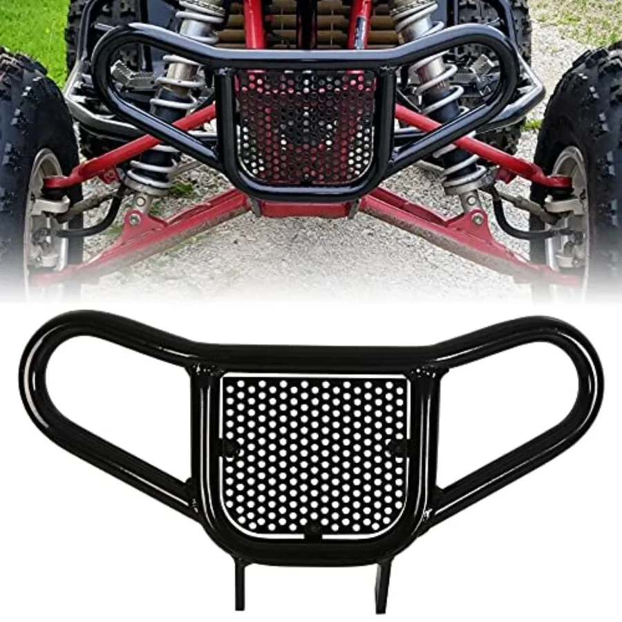 

Front Bumper Brush Guard Compatible with 1999-2014 Honda TRX 450R/ TRX450R ER/TRX 400EX/ TRX 400X Aluminum