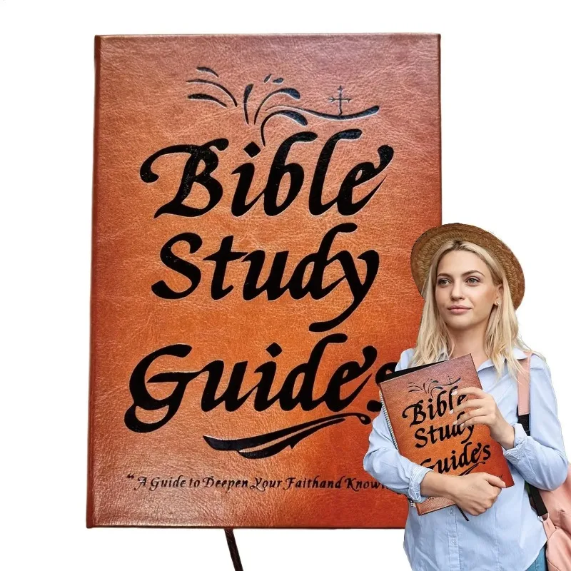Guide d'étude biblique pour débutants : Journal dévotionnel de 66 pages avec citations bibliques quotidiennes, réflexions sur la prière et plan d'étude annuel