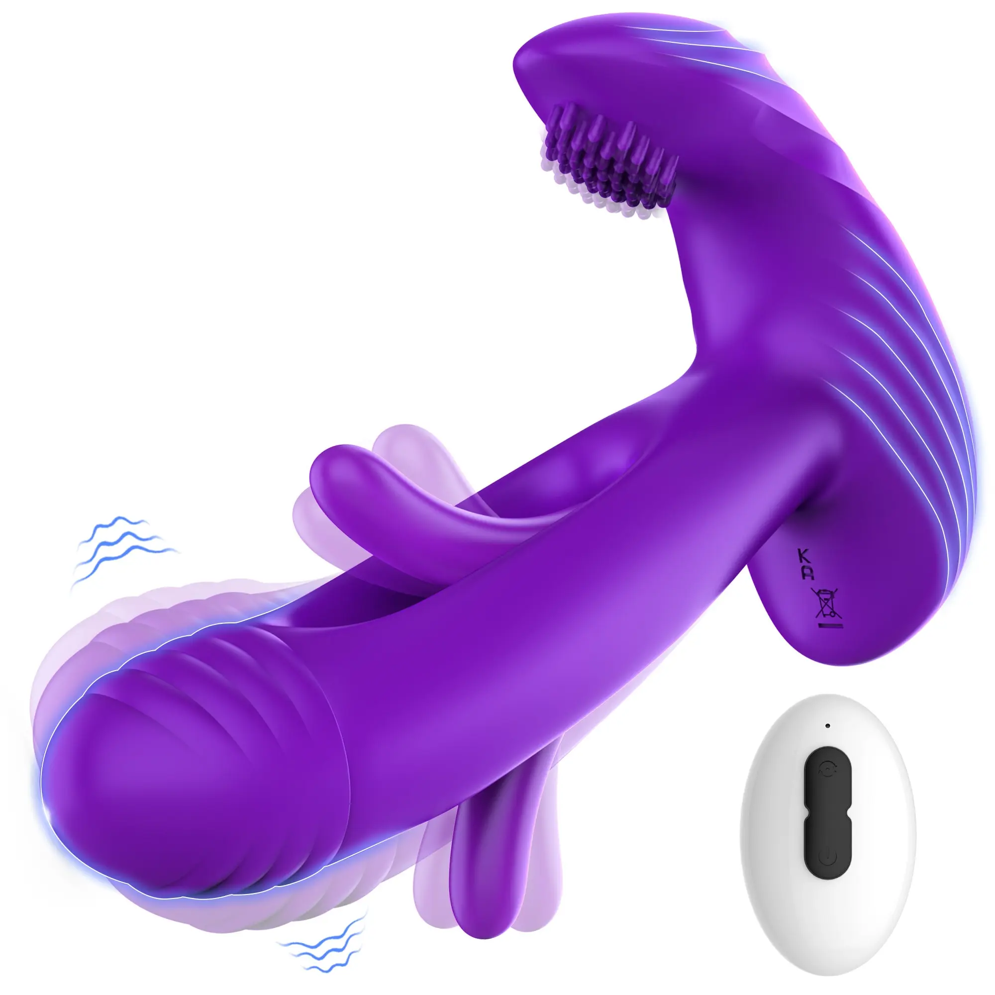 

2in1 Clitoral Vibrators for Women Bluetooth Dildo Tapping Stimulator Wearable Panty Prostate Massager Adult Sex Toys Masturbator