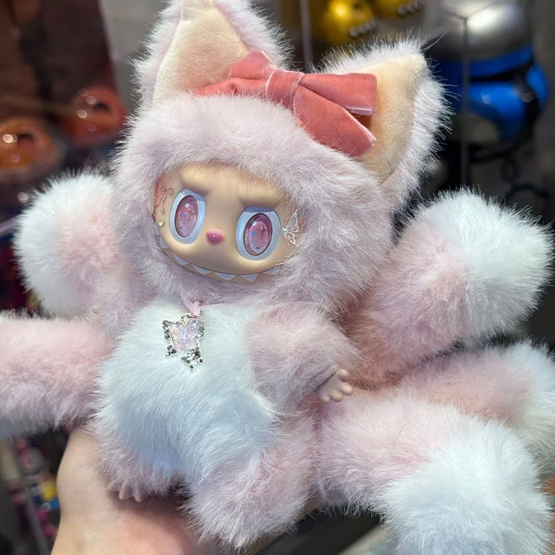 

2025 New Zimomo Labubu Stitch Angelcreative Change Doll Diy Figure Vinyl Doll Model Toy Toy Birthday Gifts Send To Friends