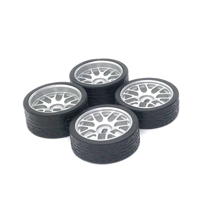 Neumáticos de carreras WLtoys 26,5 1/28 K969 K979 K989 K999 P929 P939 MINI-Q RC01 KYOSHO, piezas de coche de control remoto, actualización de Metal,